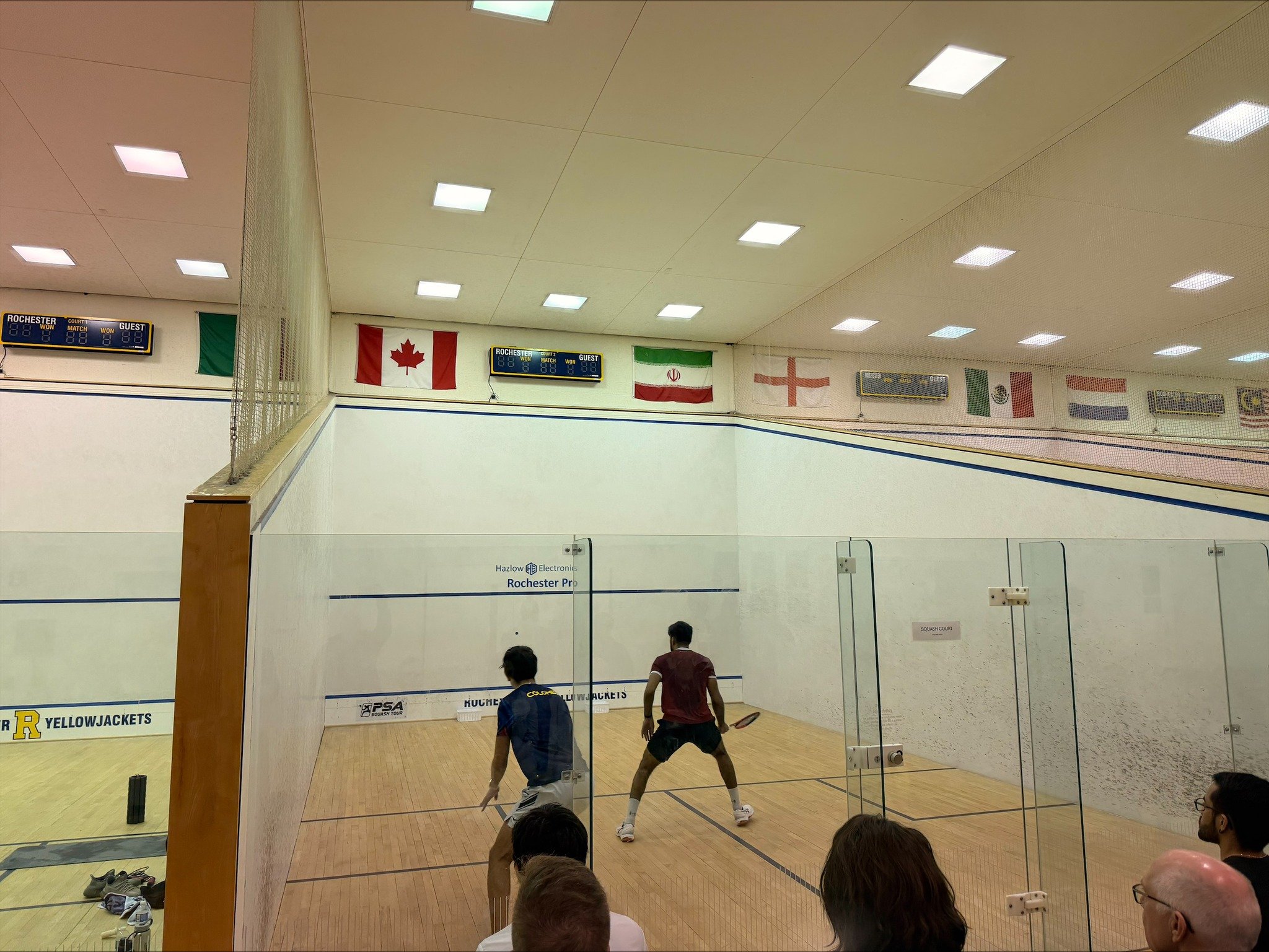 What a privilege to watch world-class PSA squash this past weekend right here in Western NY. Grateful to support the incredible work of @mattdukarm04  Dukarm at the University of Rochester, and the impact of Rochester Community Squash&mdash;an amazin