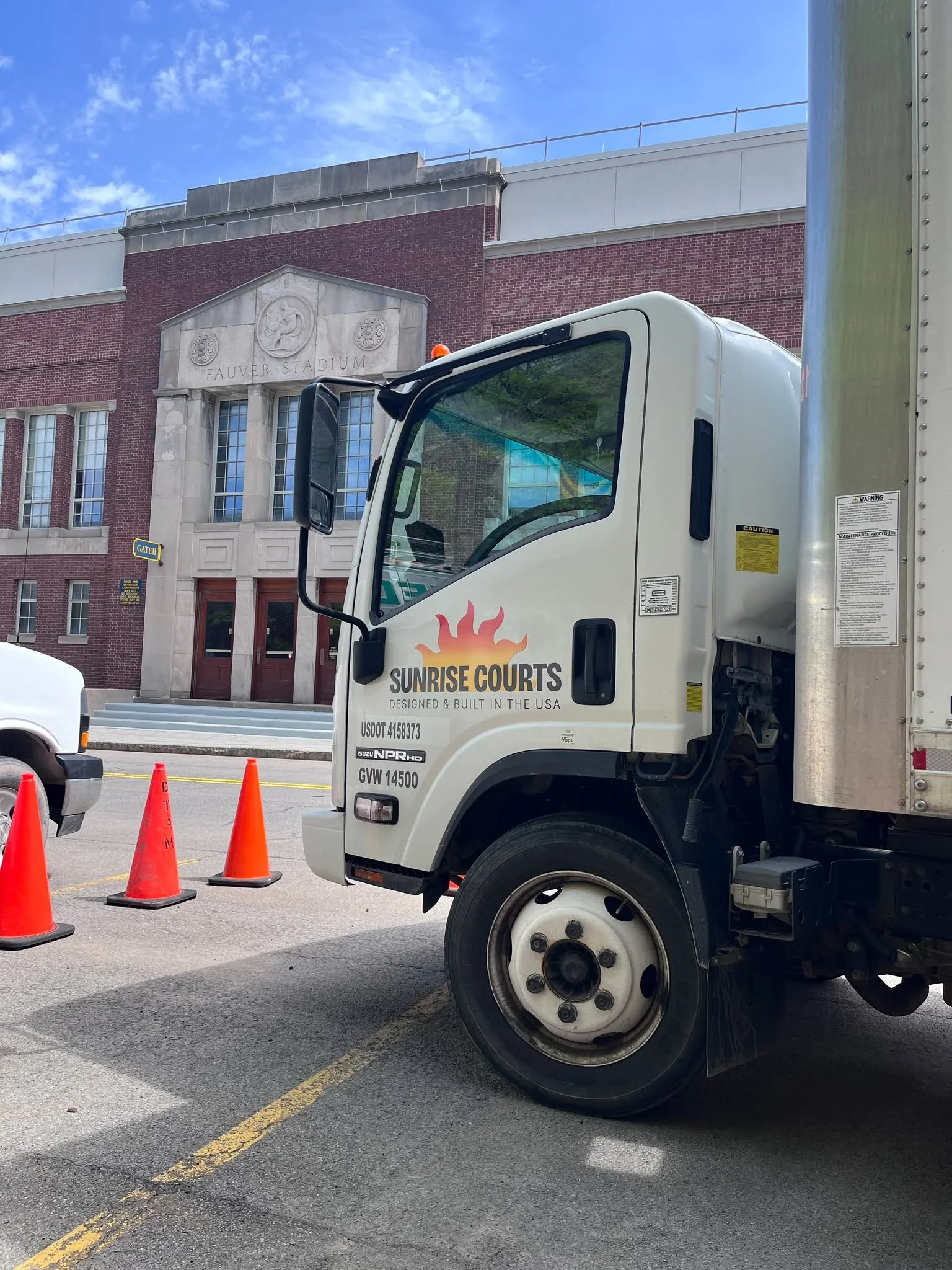 🚚🏟️ Sunrise Courts is back on the road at the University of Rochester campus, performing annual maintenance and upgrades to ensure the squash courts are in top condition for the 2026&ndash;2027 season.

Our team is proud to support one of the natio