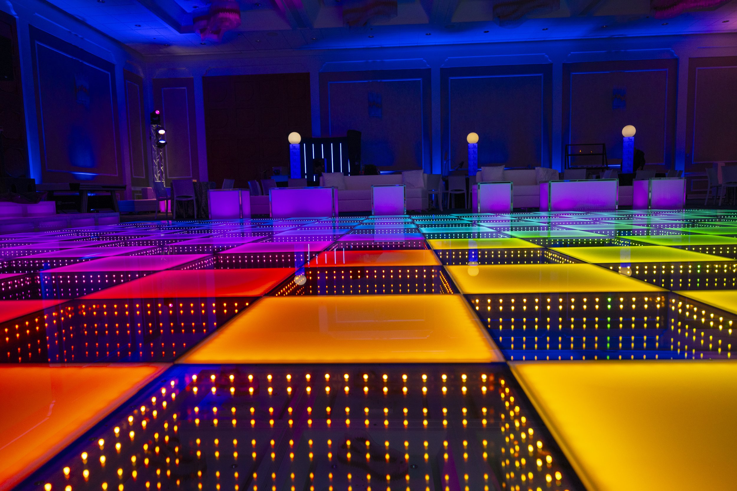 Futuristic “Electro-Gala” Corporate Holiday Party