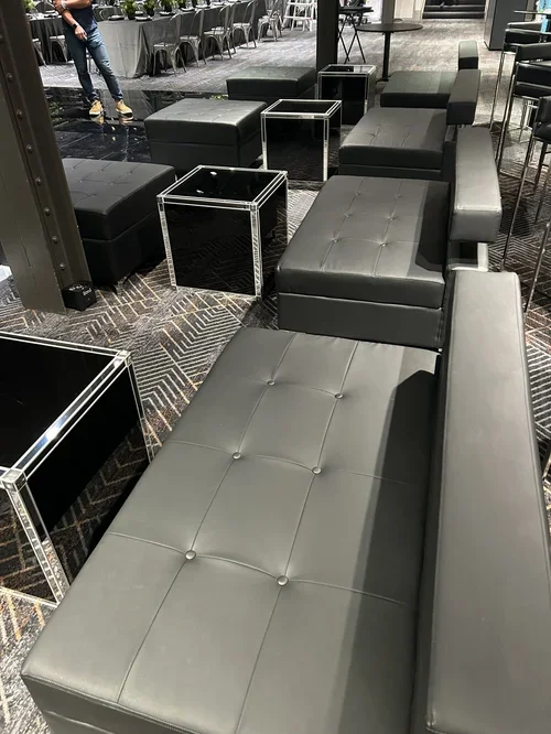 Black Cube Table