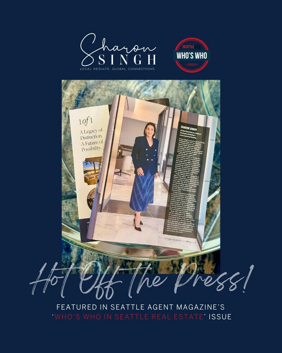 Thrilled to share that I&rsquo;m featured in this year&rsquo;s Who&rsquo;s Who in Seattle Real Estate &mdash; hot off the press!

This recognition in @seattleagentmagazine highlights the heart of my work: creating a seamless, supportive, and strategi