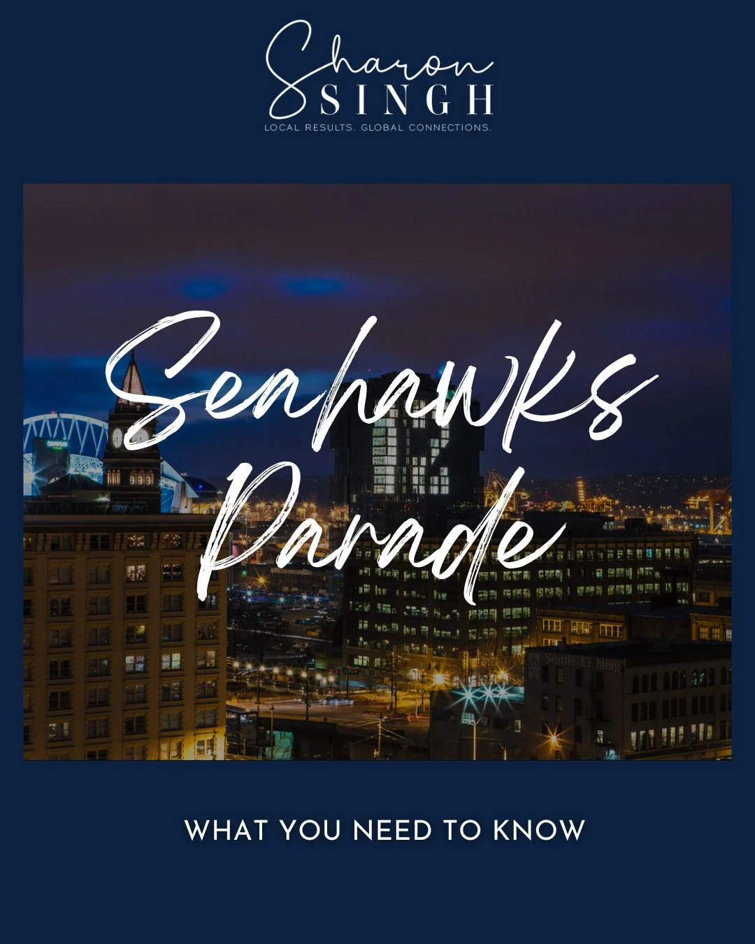 Downtown Seattle is about to erupt in celebration as the Seahawks celebrate their Super Bowl LX victory with the 12s tomorrow, beginning at 11 a.m. ⠀
 ⠀
⠀