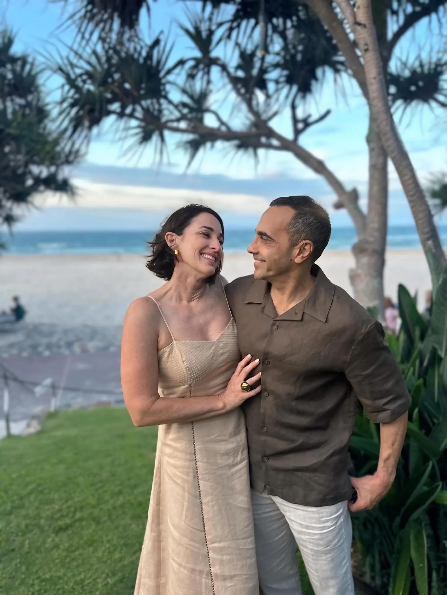 After 23 years, we found ourselves back where it all began 🤍
Standing in the very spot we were married&mdash;now even more special, sharing this unforgettable dinner with our sons.
Celebrating at the incredible Sails Restaurant with fine champagne, 