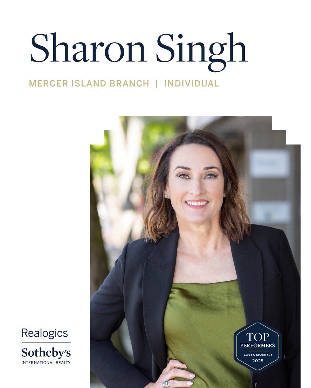 I&rsquo;m deeply grateful to my clients for an exceptional 2025. Your trust and continued partnership are what led to my recognition as a top producer at Realogics Sotheby&rsquo;s International Realty&rsquo;s Mercer Island branch. As 2026 unfolds, I&