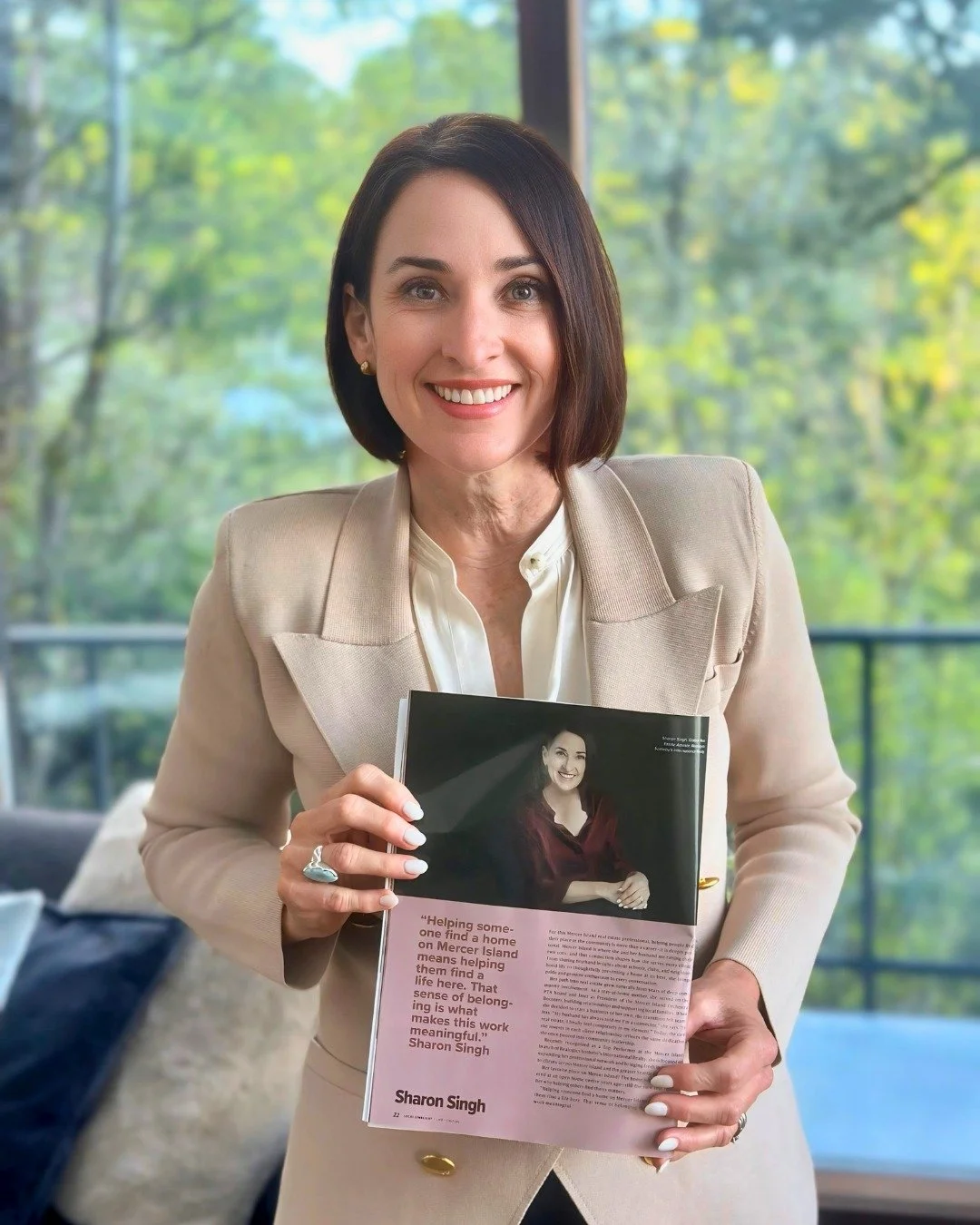 There&rsquo;s something meaningful about being recognized in the very community you call home.

I&rsquo;m honored to be featured in Mercer Island City Lifestyle, a publication that highlights the people and stories that shape this island in such a th