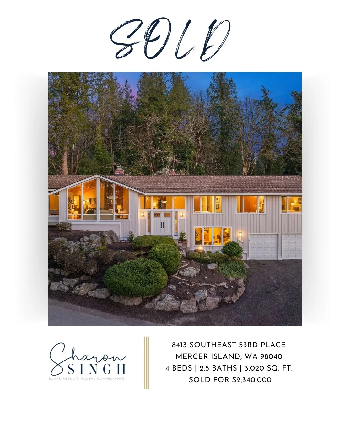 Three homes sold on Lansdowne Lane, and I don&rsquo;t take that trust lightly.

Thank you to my seller for allowing me to guide her through this sale and help her step into the next chapter. It was a privilege to represent such a meaningful transitio