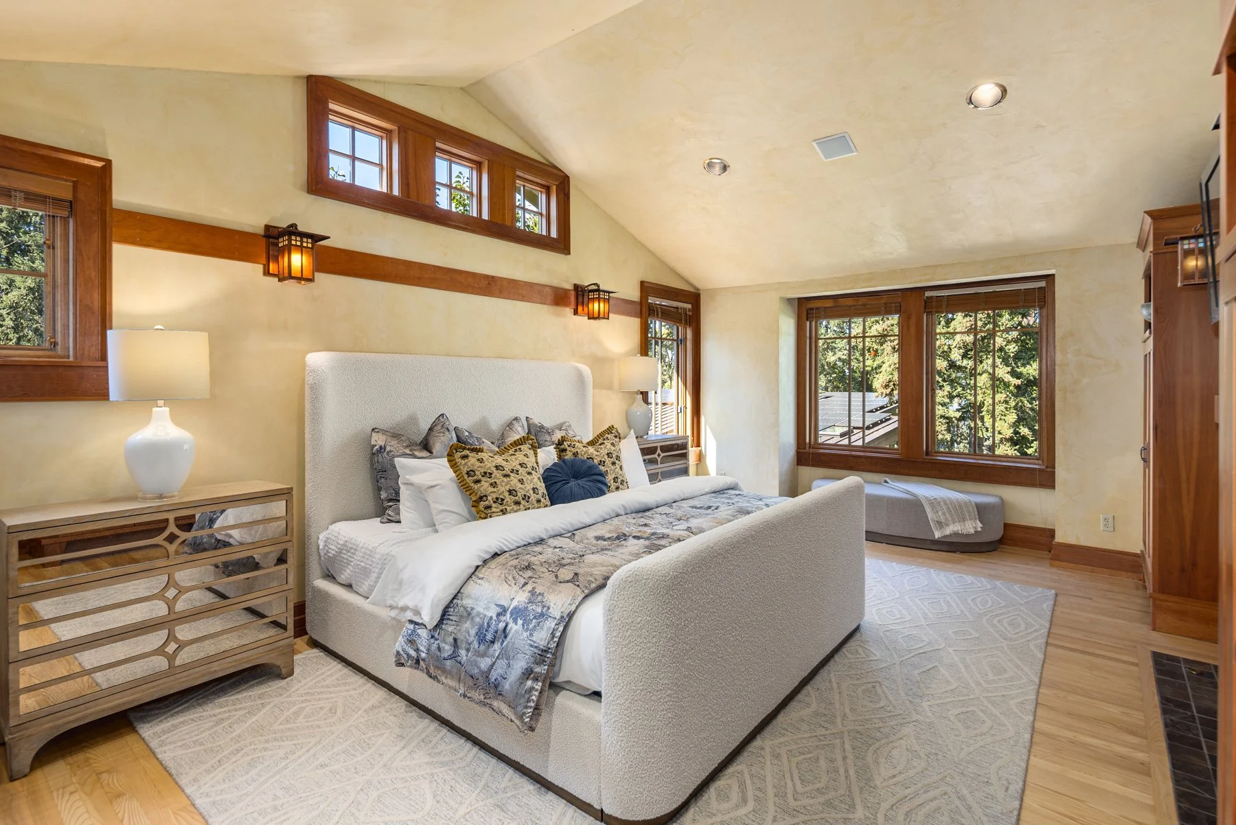 Luxurious primary suite