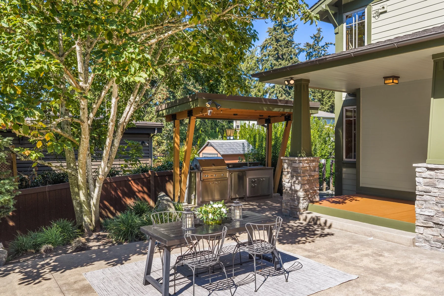 Outdoor cooking and dining all summer long