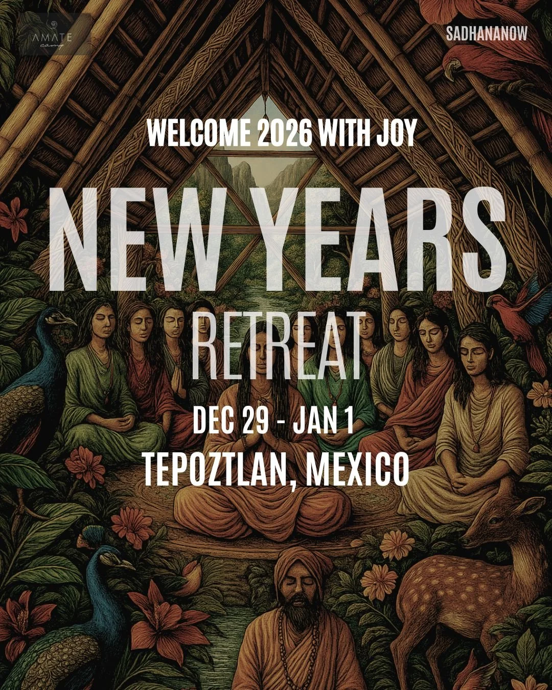 new years retreat