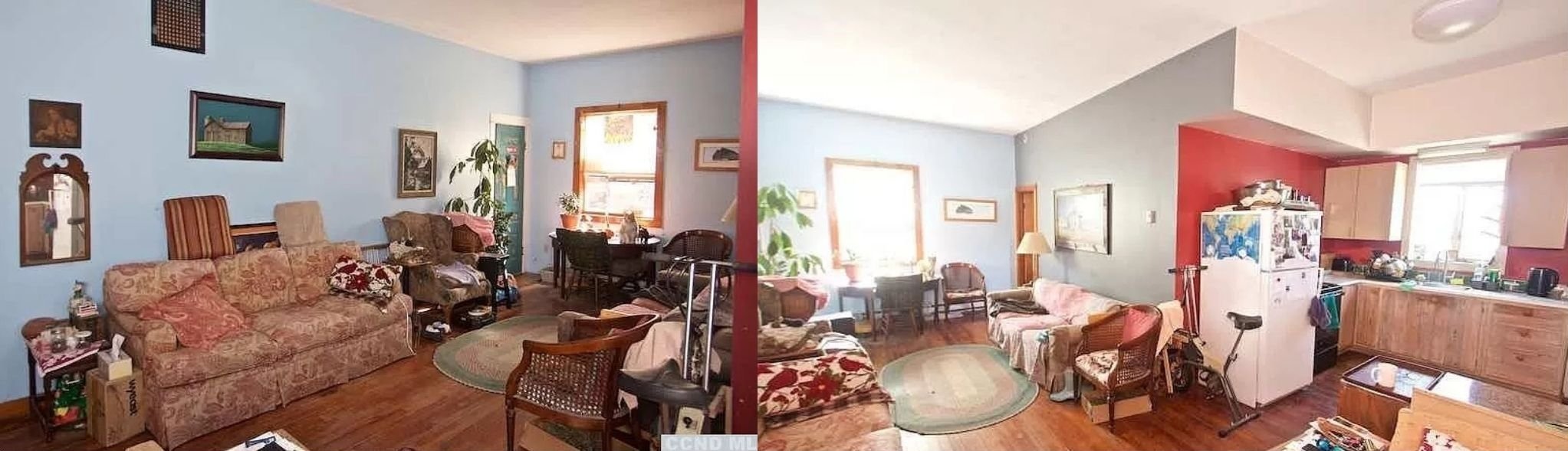 Mrs Wilson's classroom before restoration