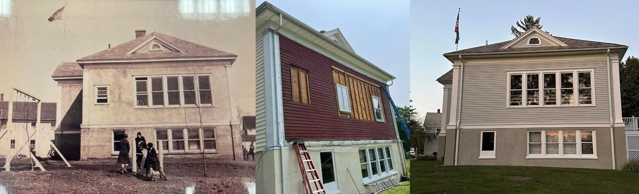 Restoring the original side windows, 1920s vs 2025