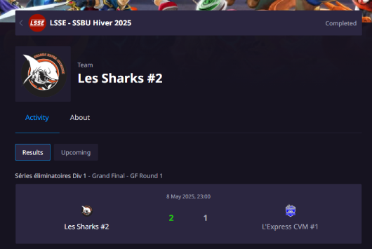 Finale LSSE Hiver 2025 – Super Smash Bros. Ultimate