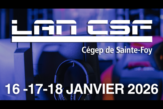 LAN CSF 2026 – NOUS Y SERONS!