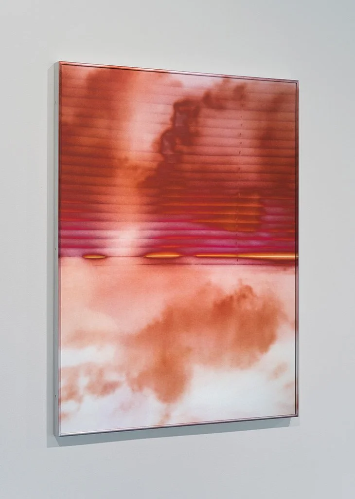 Eileen Quinlan: Miguel Abreu Gallery
 
 Shut-in Set (One More Cup) , 2023, UV-cured inkjet print on mirror and aluminum frame, 40 1/4 x 30 1/4 x 1 1/2 inches (102.2 x 76.8 x 3.8 cm), (EQ1789.23)