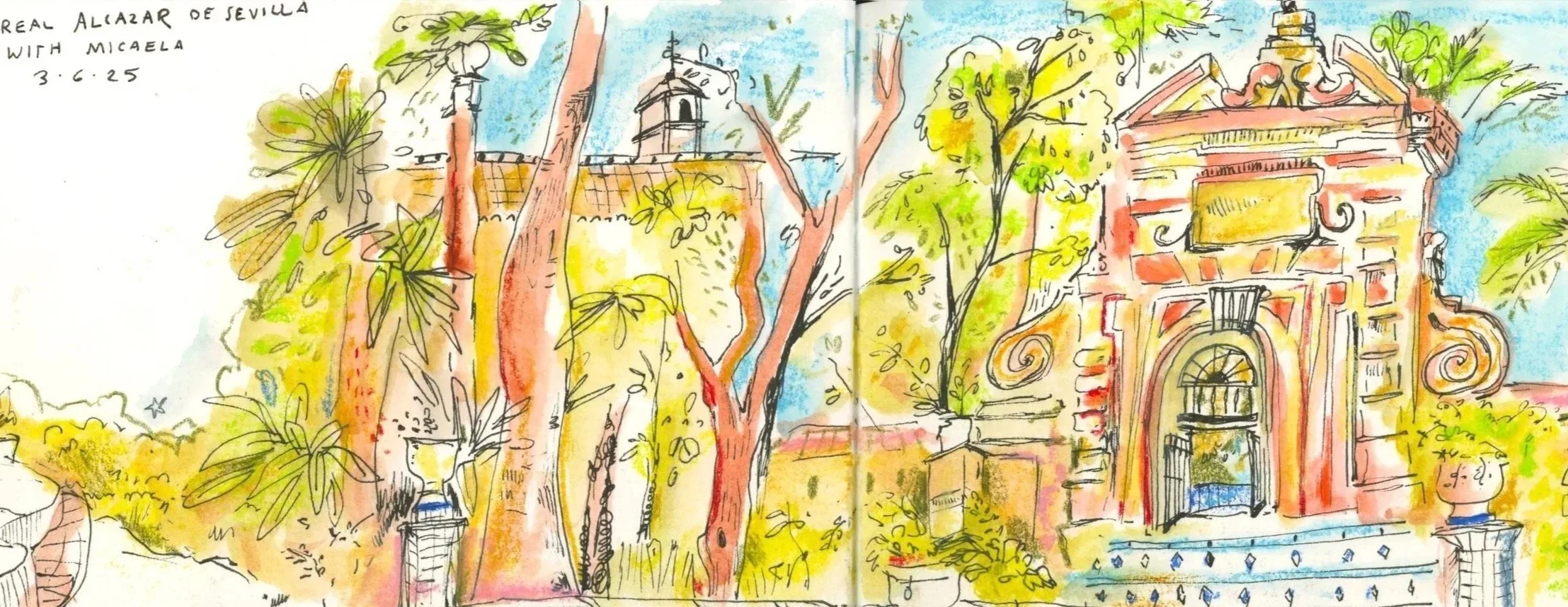 Drawing on site