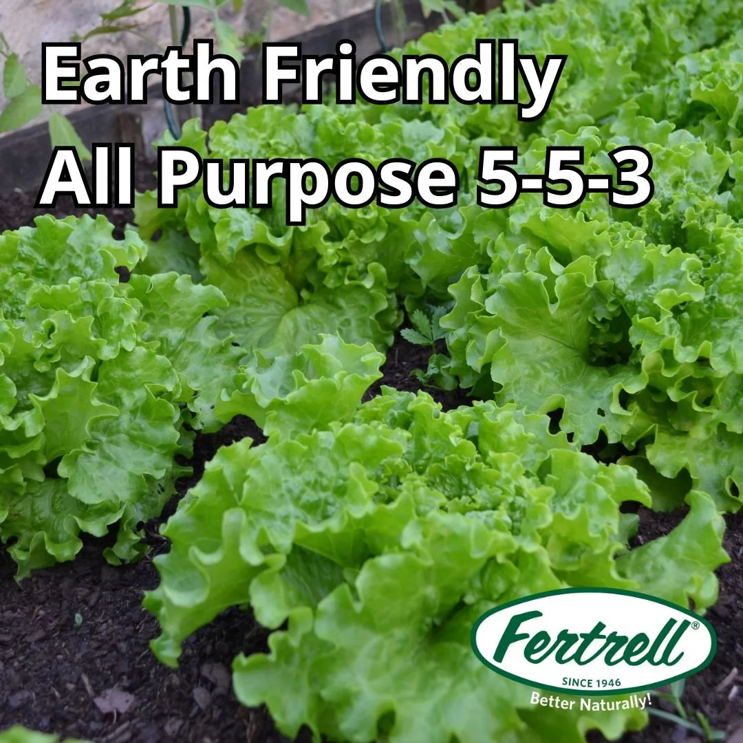 Smart homesteaders plan ahead! Stock up now on Fertrell&rsquo;s Earth Friendly 5-5-3 to be ready for next season&rsquo;s planting.