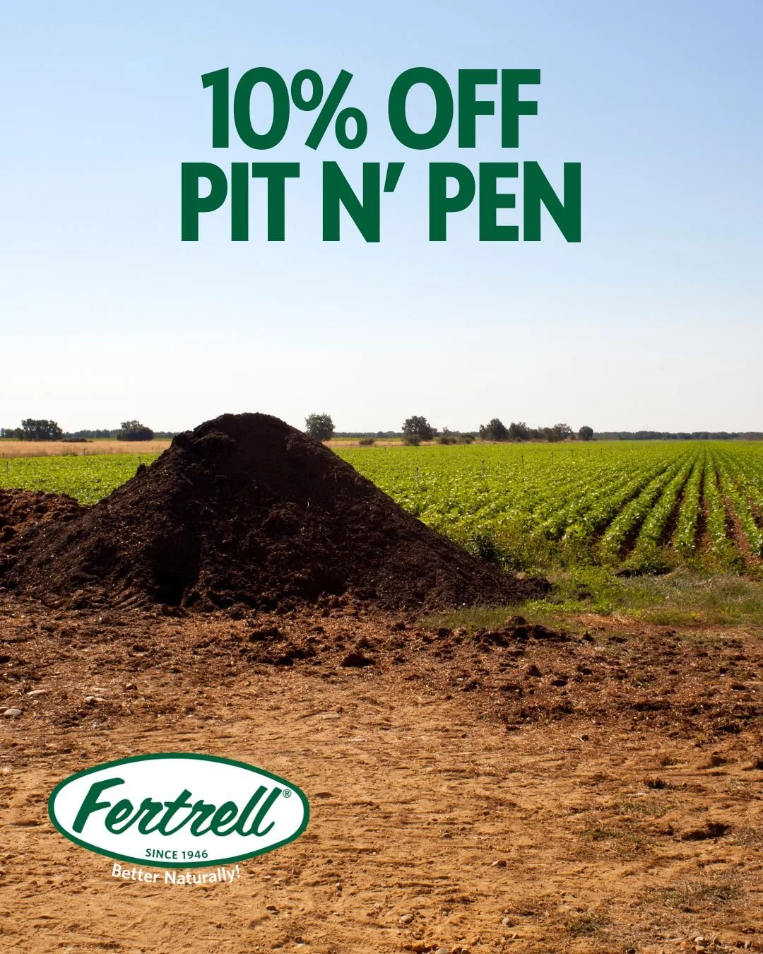 Are you tired of all the back-breaking work of cleaning out box stalls? Are your neighbors complaining of manure smells? Check Out our Pit N' Pen. 10% off during November.