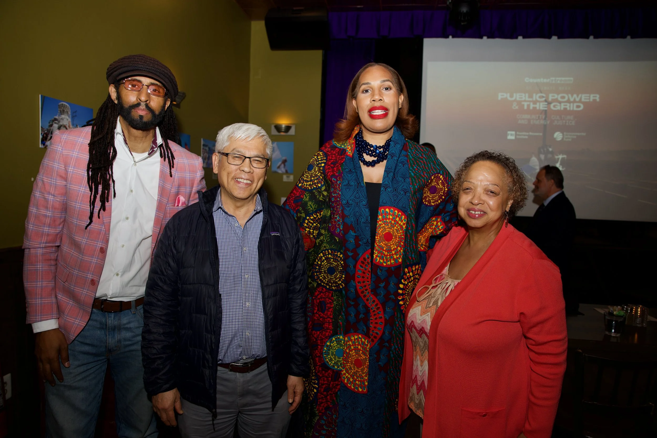 Mustafa Santiago Ali, Charles Lee, Margot Brown, Vernice Miller-Travis