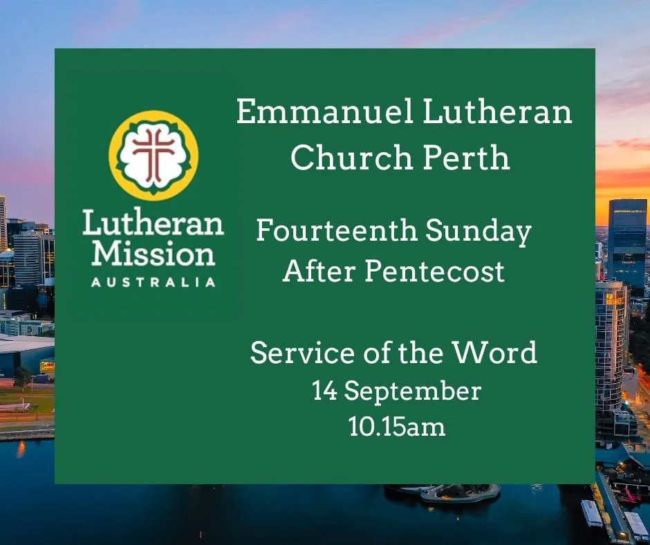 Emmanuel Lutheran Church Perth Worship Service