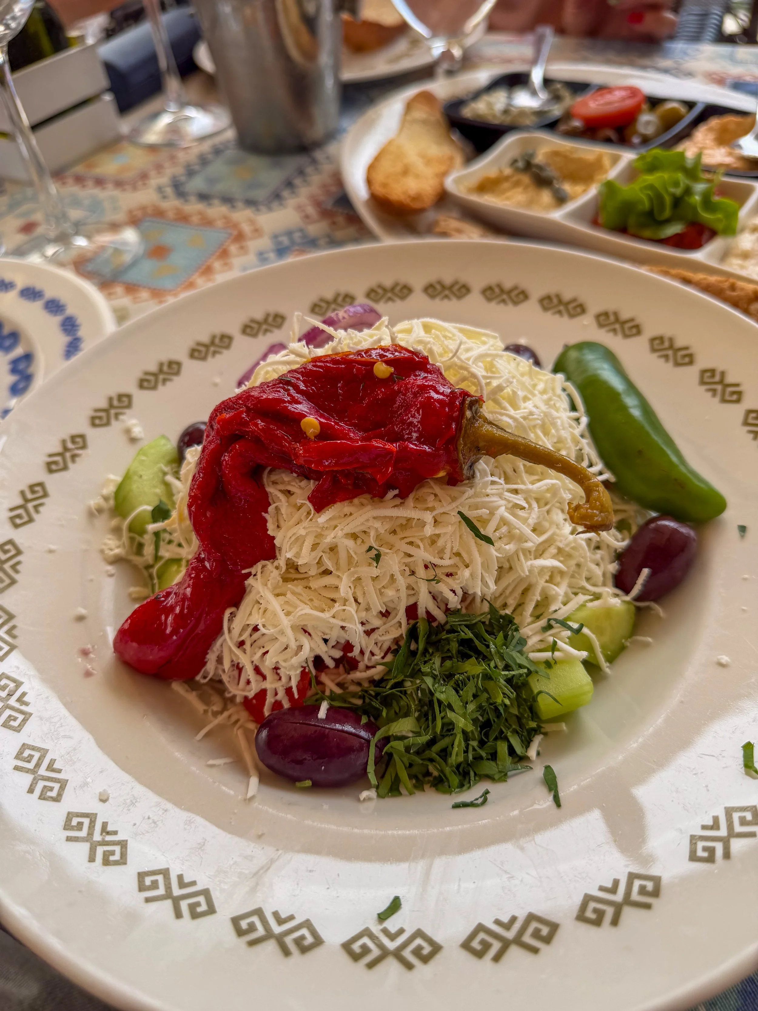 Staria Chinar Bulgarian salad in Varna