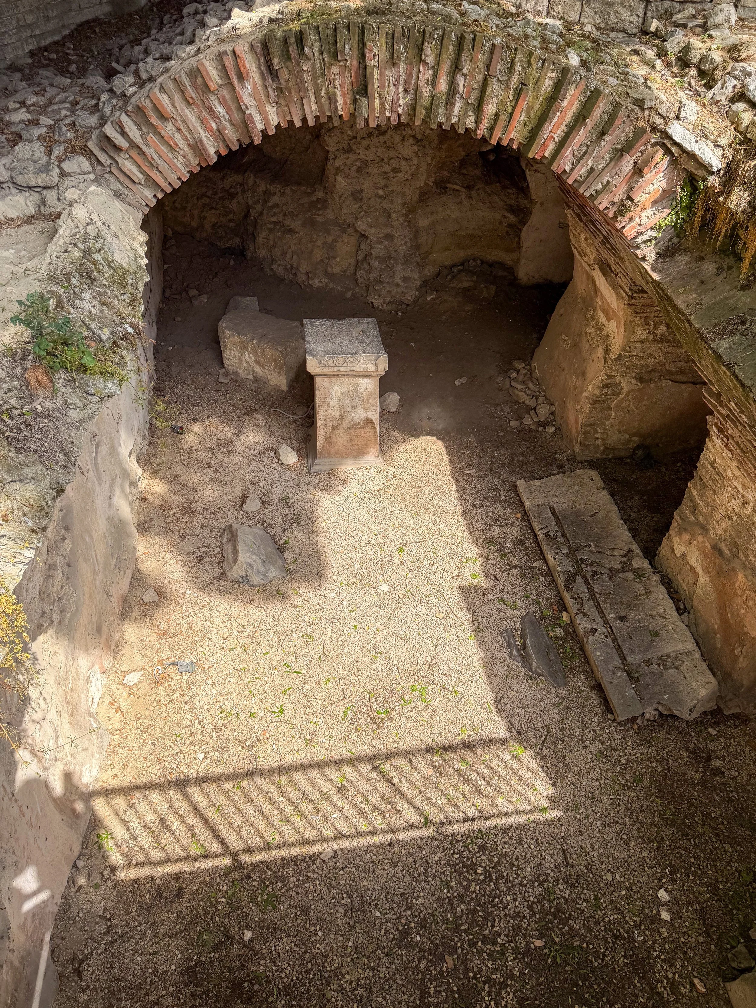 Public baths Roman Thermae remains of Varna