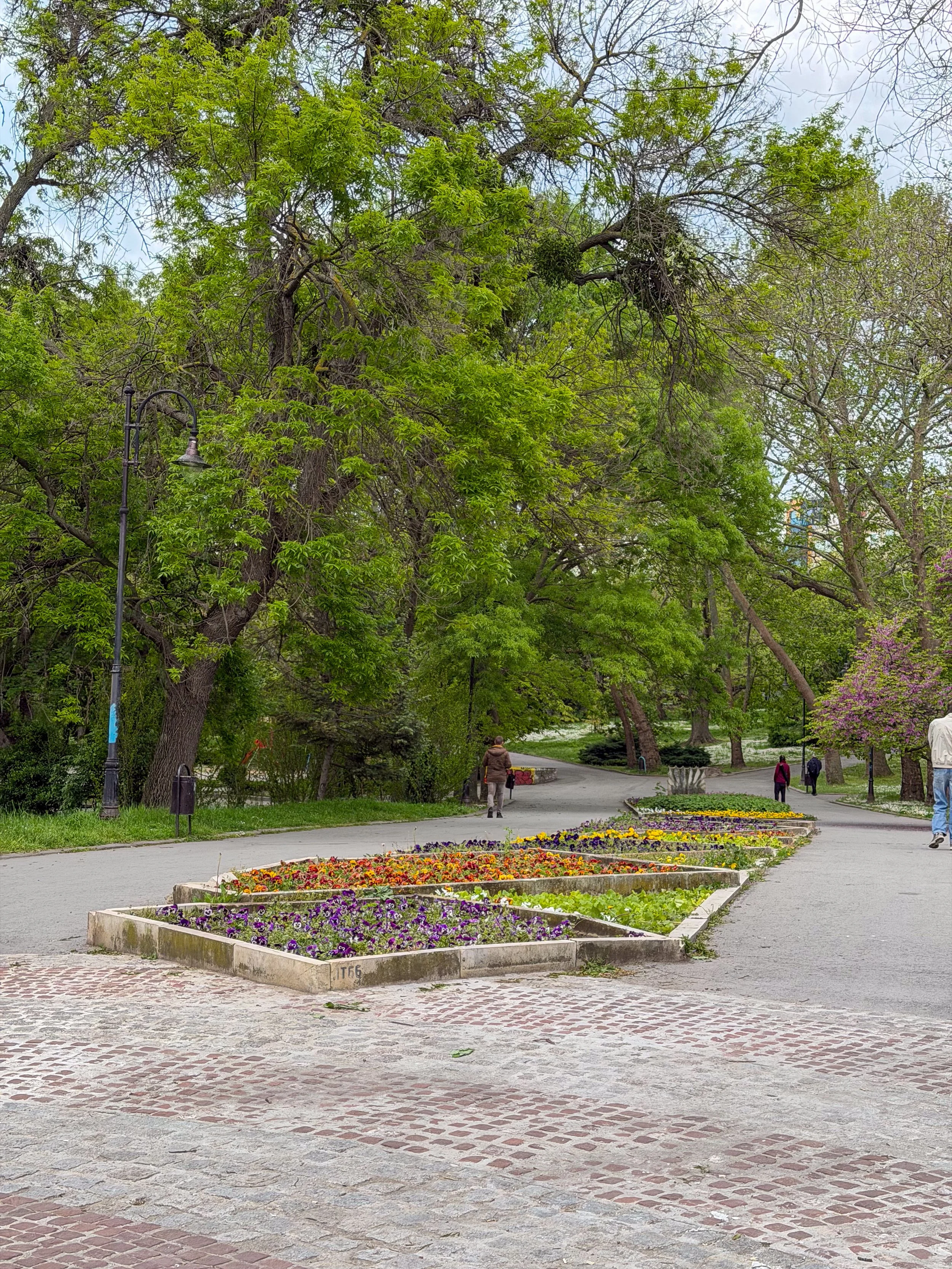 Varna Sea Garden in preparation for summer 