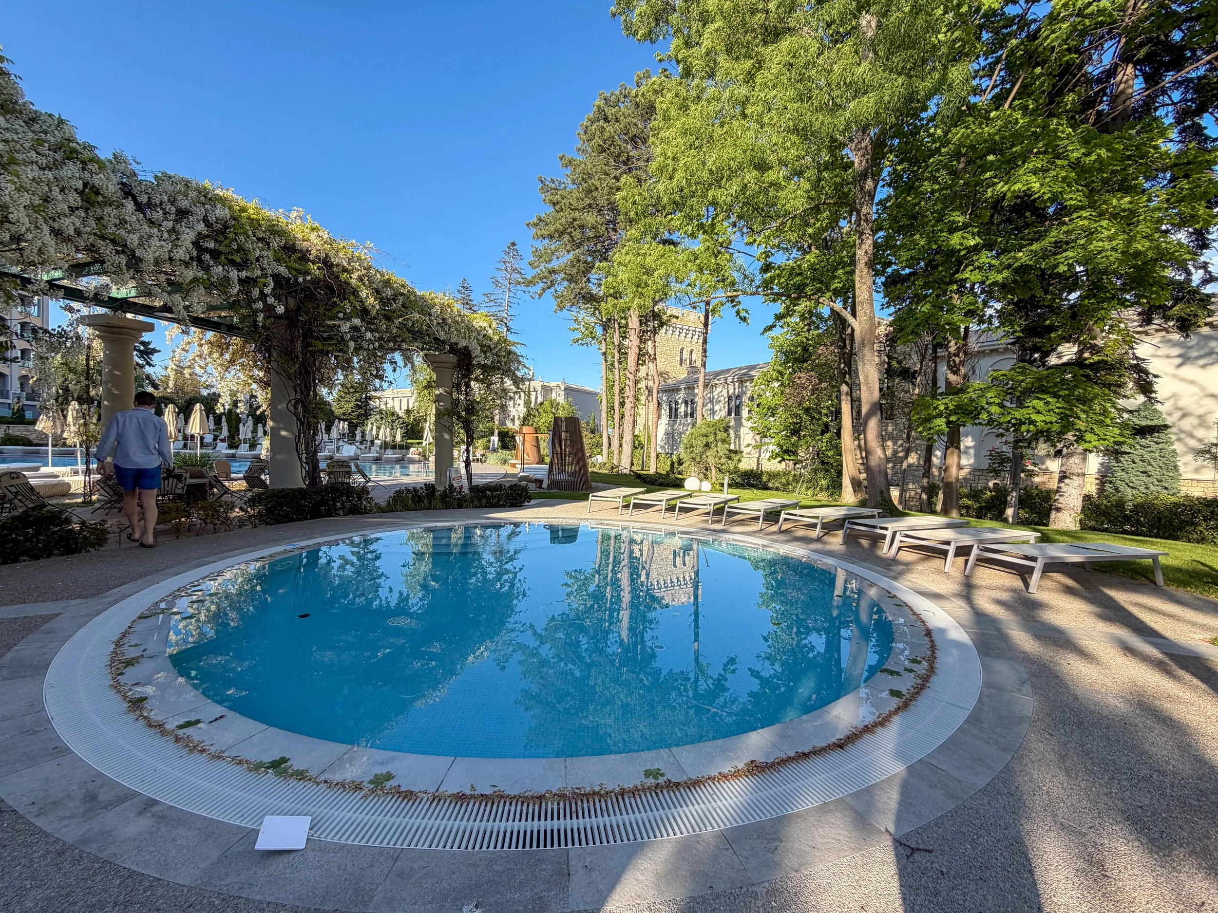 Children's swimming pool at Astor Garden Hotel in Varna