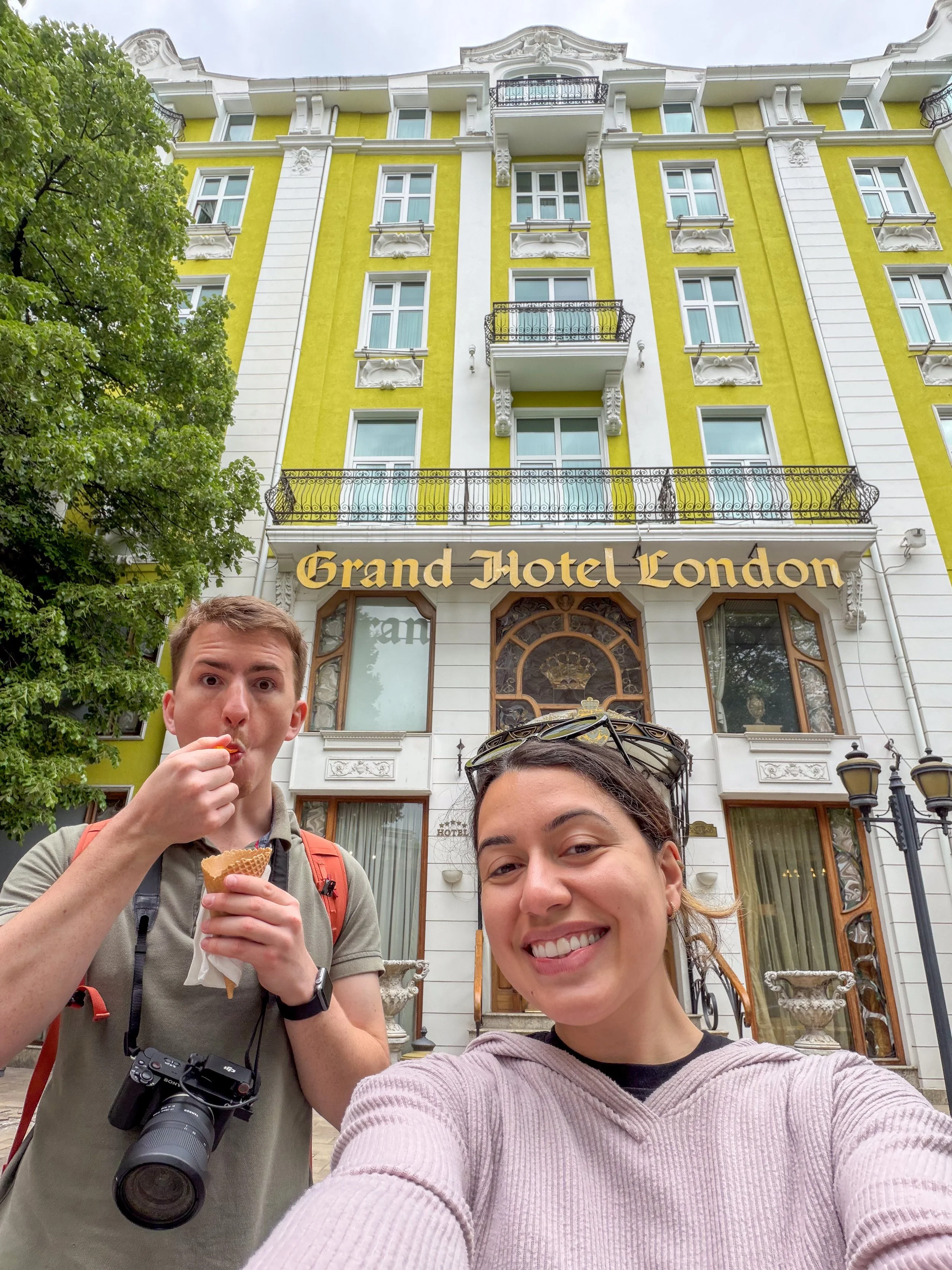 Gran Hotel London in Varna, oldest hotel in Varna.jpg
