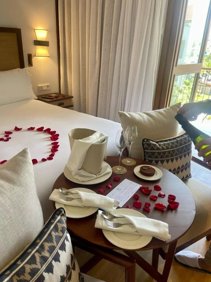 Gran Hotel Taoro welcome gift at hotel room.jpg