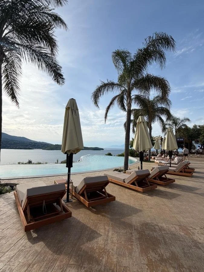 Arameras resort sunbeds and swimming pool view.jpg