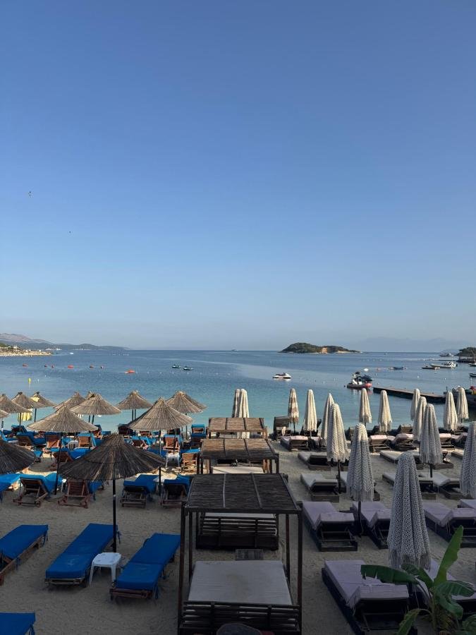 Hotel Castle beach and sunbeds view.jpg