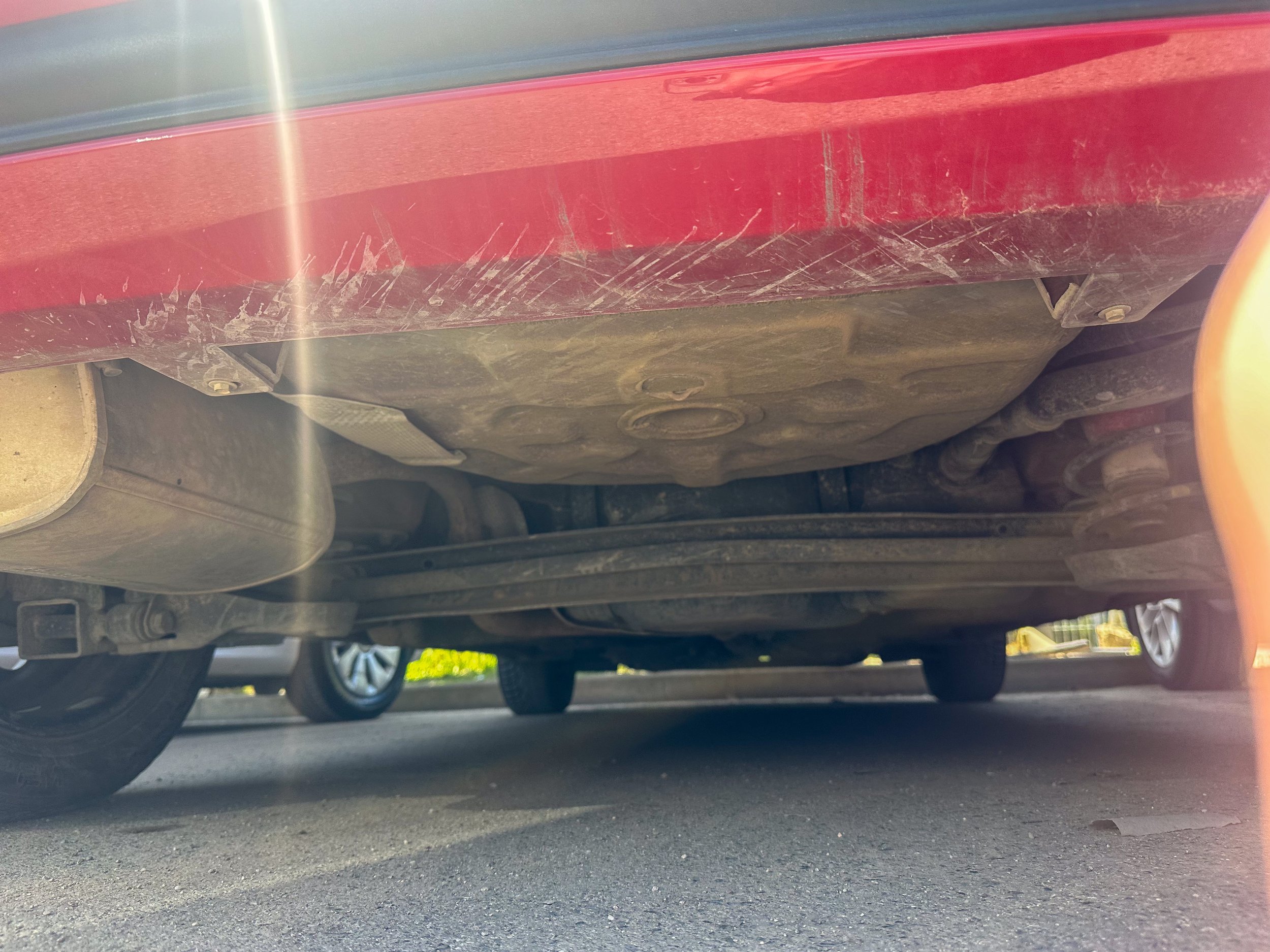 Underside of car rental at Tirana Airport.jpg