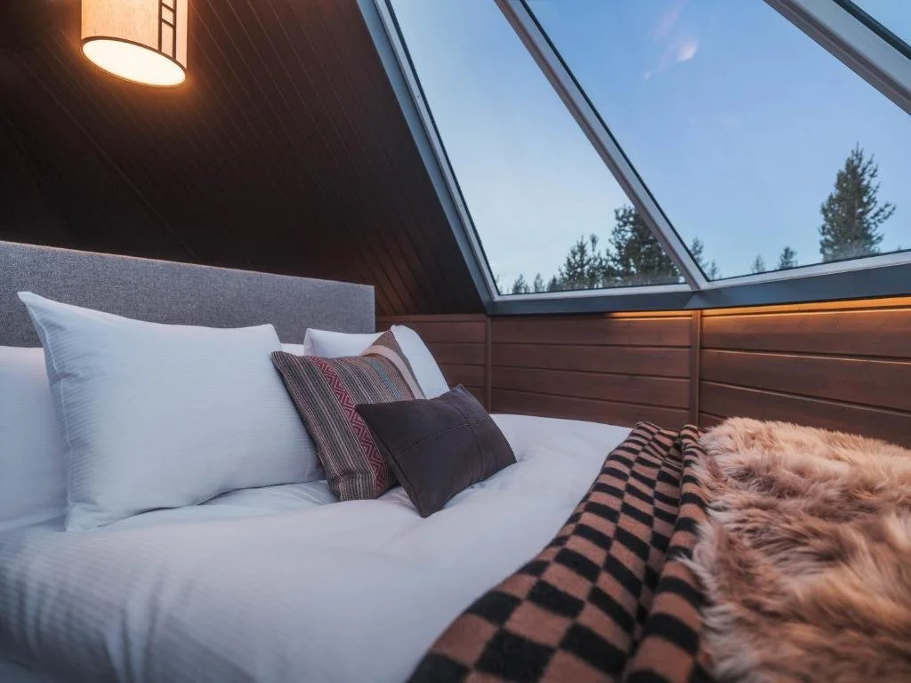 bed in a glass igloo.jpg