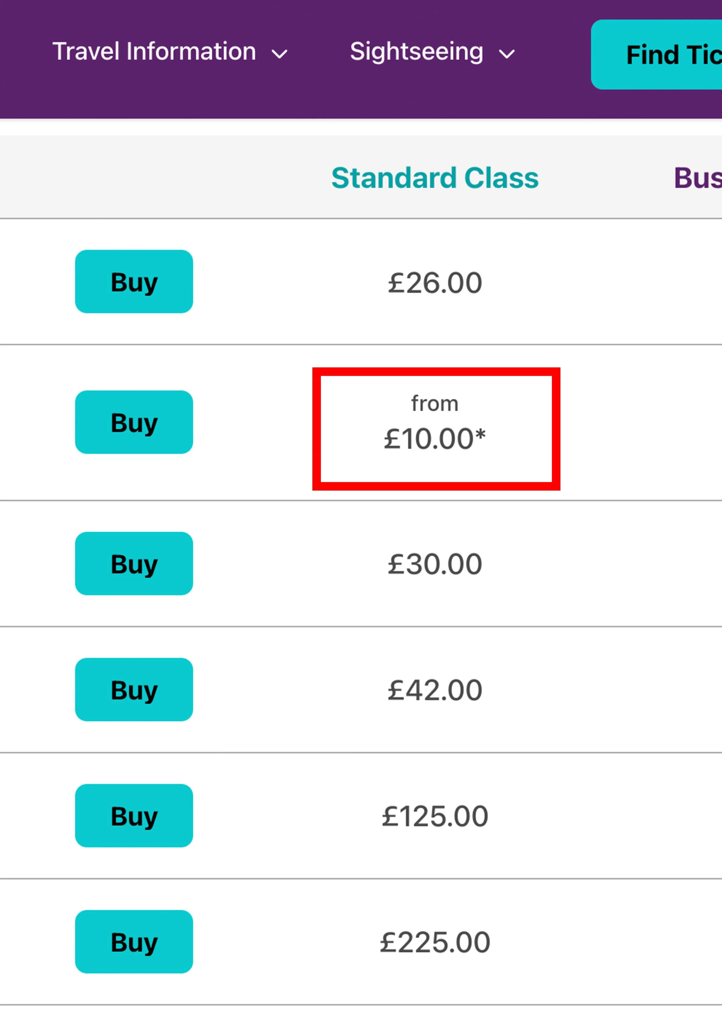 Heathrow express advance ticket booking