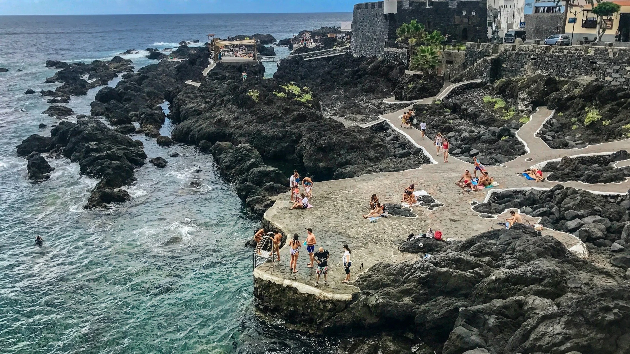 El Caleton natural pools in Garachico