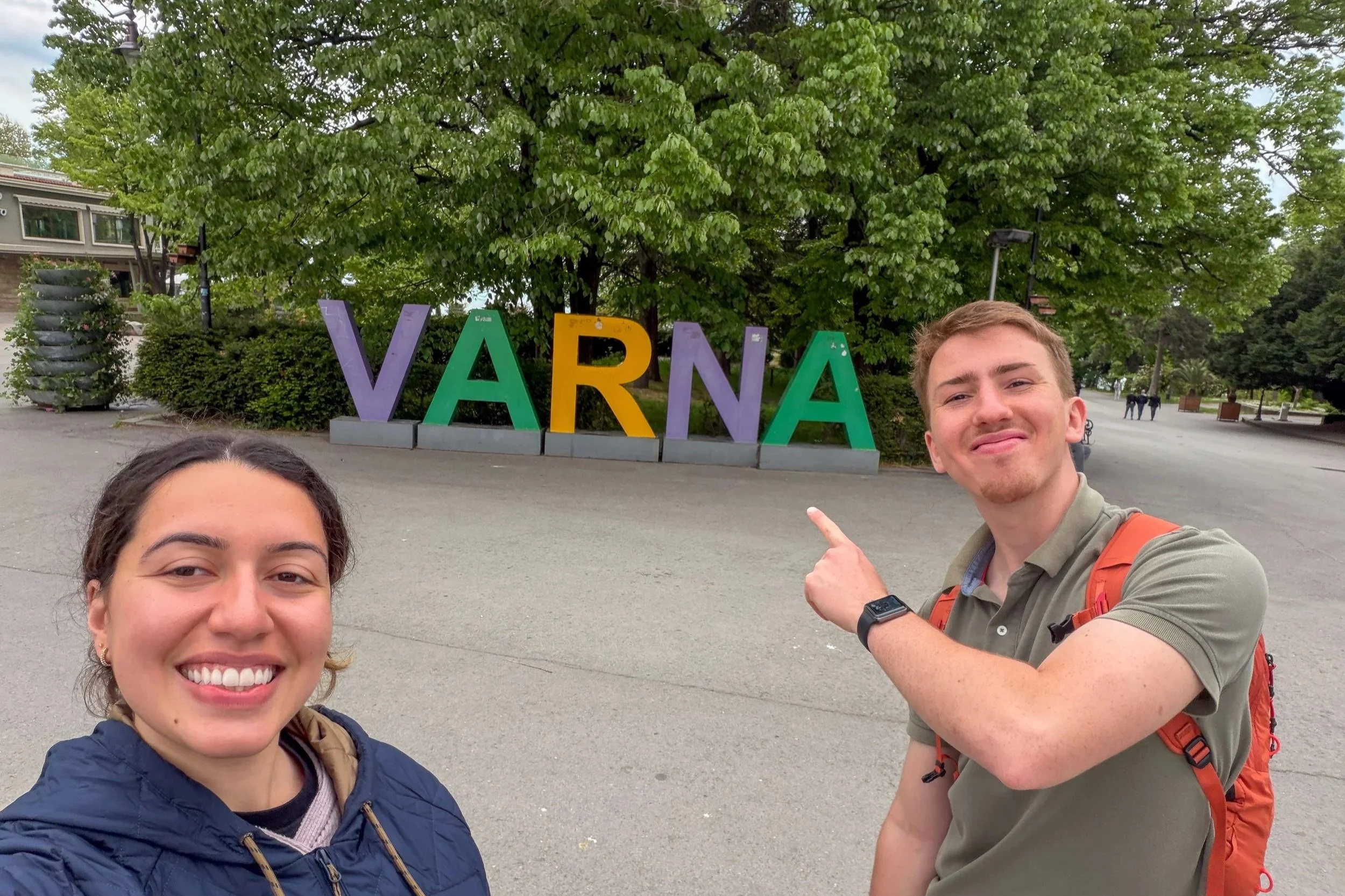 Sea Garden Varna sign