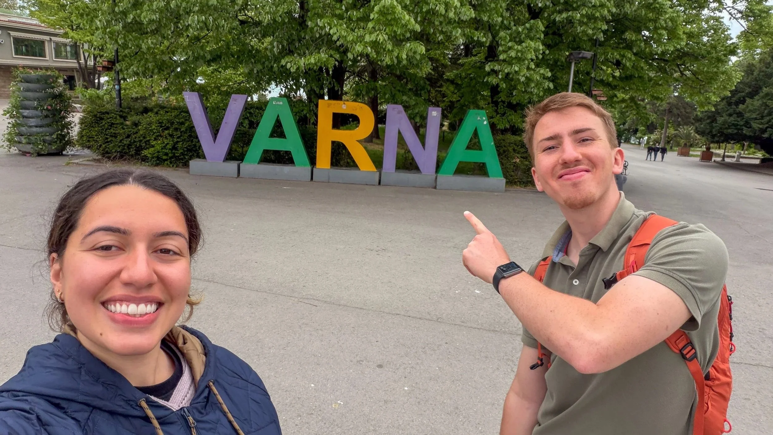Sea Garden Varna sign
