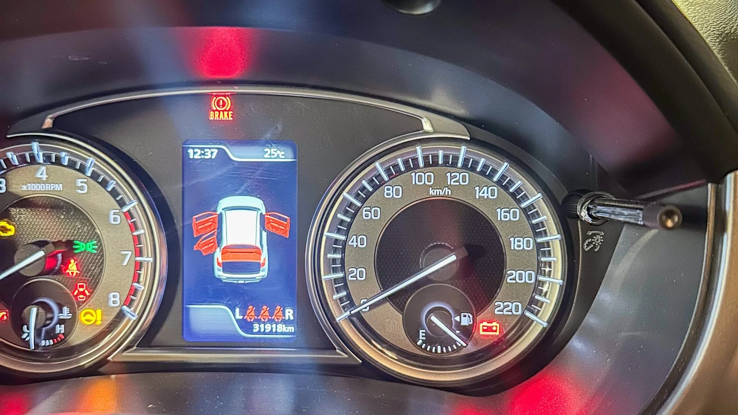 Car central control in La Palma
