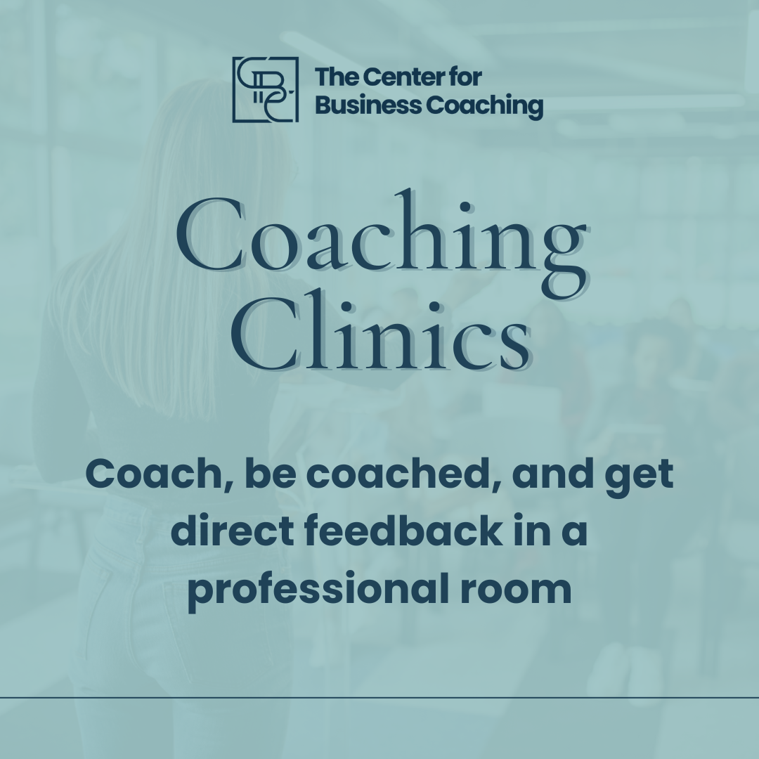 Coaching Clinics session cover for CFBC Membership event