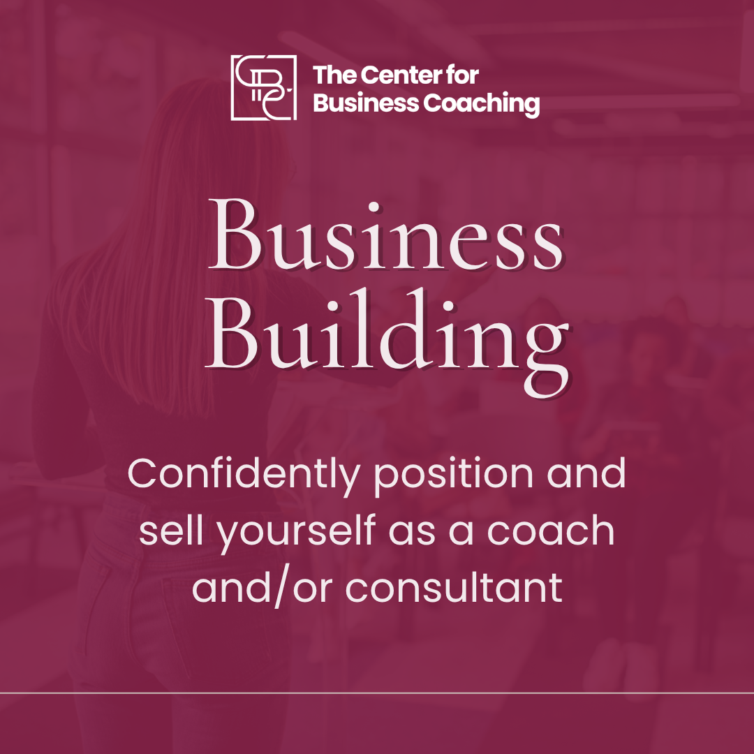 Business Building session cover for CFBC membership Event
