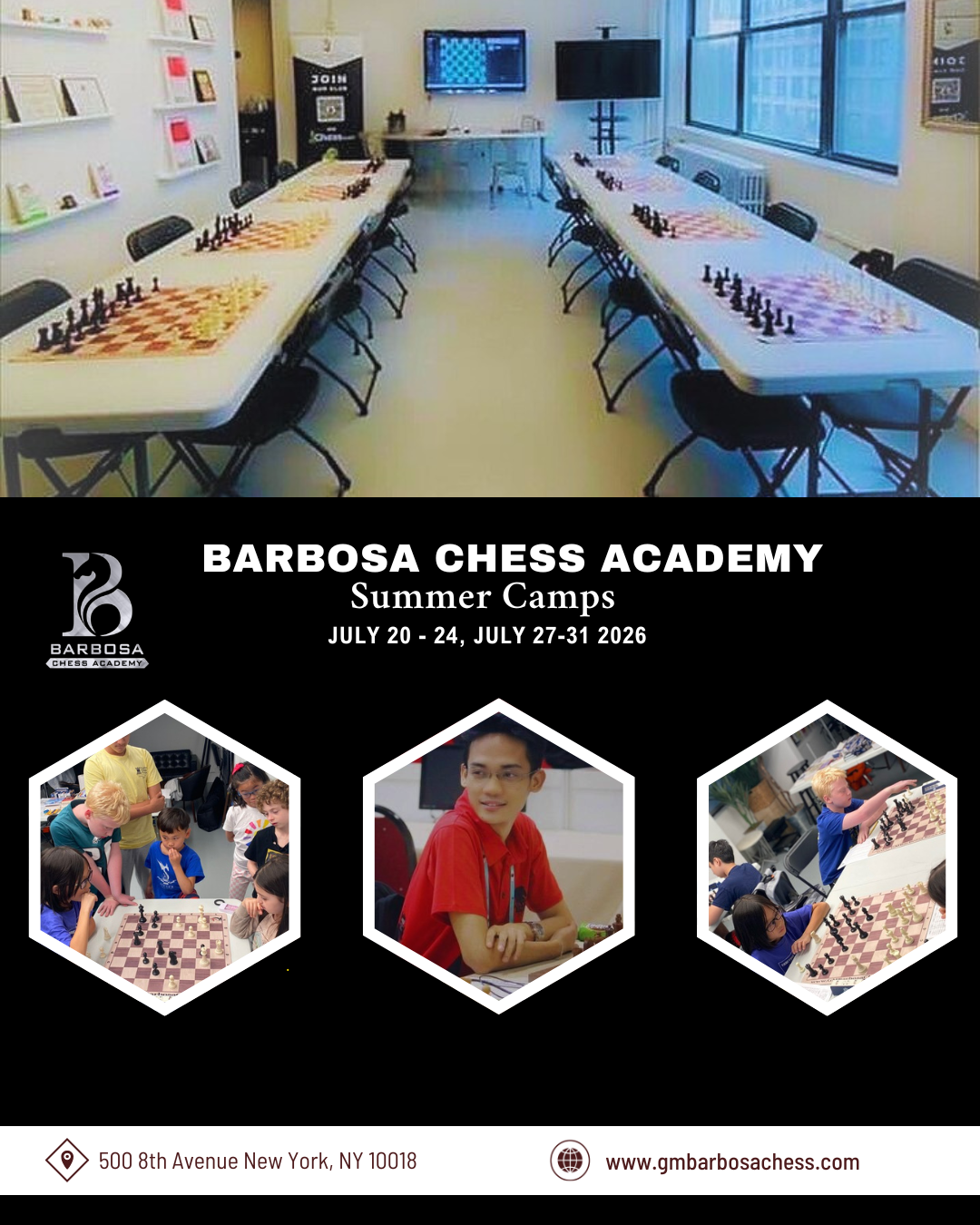 Barbosa Chess Academy Summer Camps
