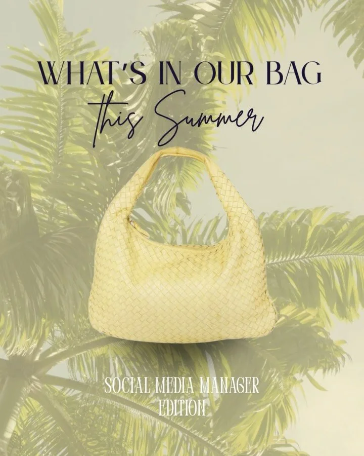 What&rsquo;s in our bag? Just the Summer essentials🍉⛱️🧴 
.
.
.
#TheSocialHive #marketing #socialmedia #socialmediaexpert #socialmediamanagement