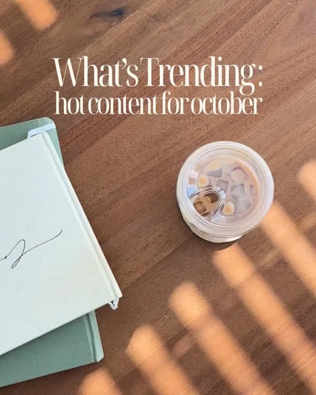 we're keeping up with the trends 🤎
if you're serious about creating content that actually works, you don't need to scroll for hours -- we take everything off your hands.