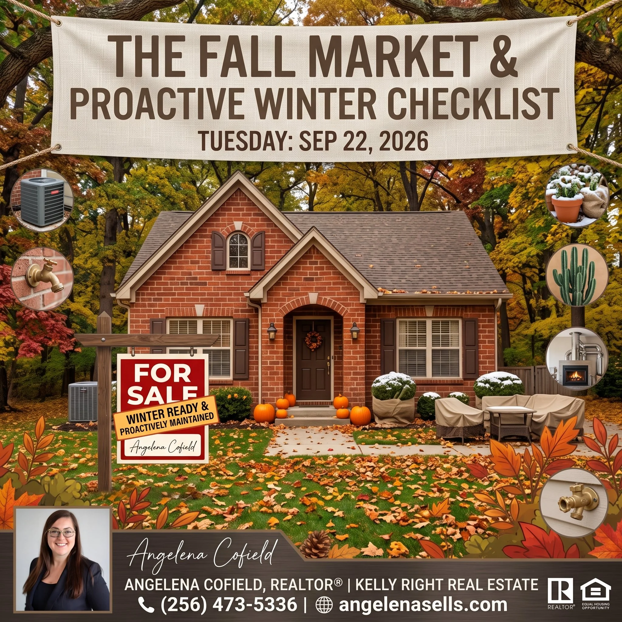 The Fall Market &amp; Proactive Winter Checklist: Protecting Your Home &amp; Equity in East Alabama