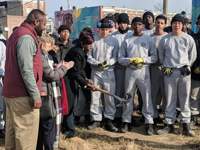 Groundbreaking at Gateway Park in the Darley Park Community