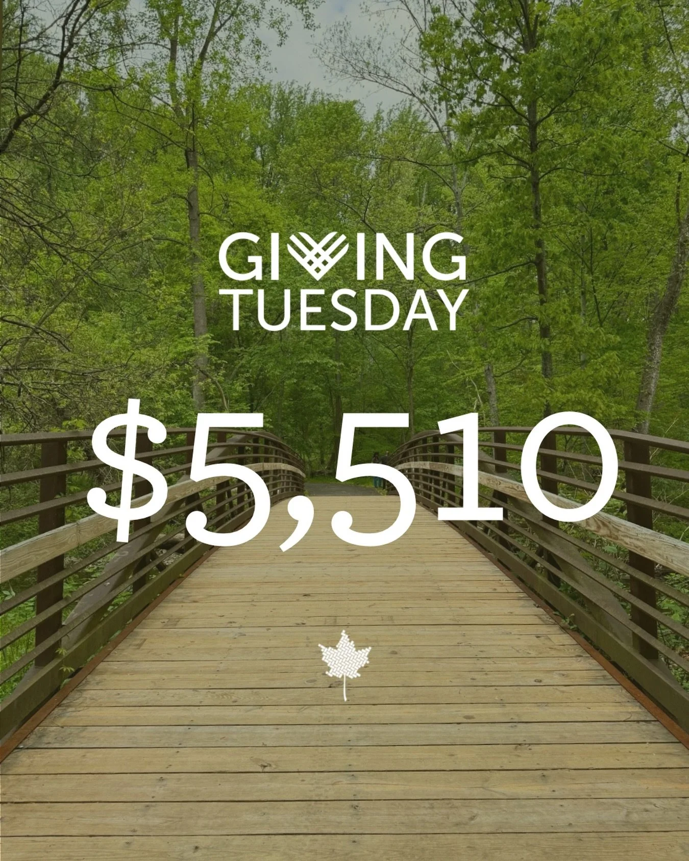 We Did It! Together we raised over $5,000 for Giving Tuesday! 

Your generosity sparks wonder in our parks and communities. Thank you for making this possible! 💚

#wherewondergrows #parksandpeople #baltimore #givingtuesday