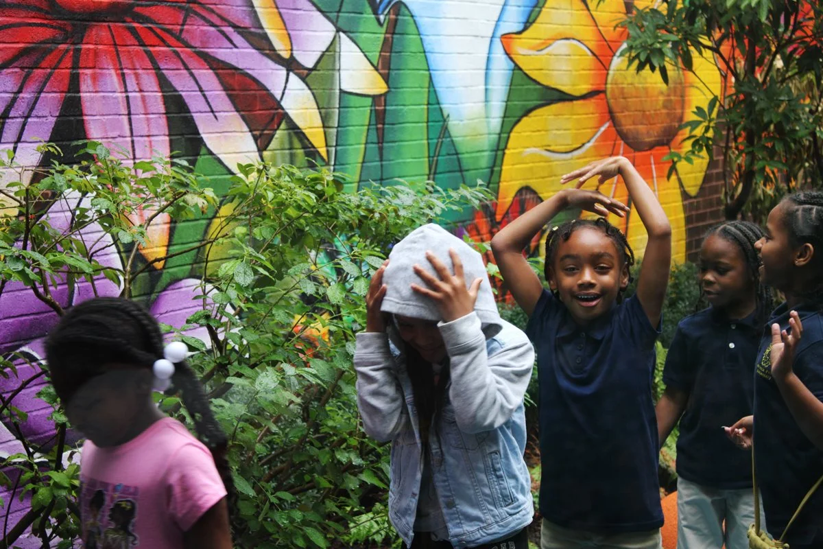 Moravia Park Elementary Reading Garden