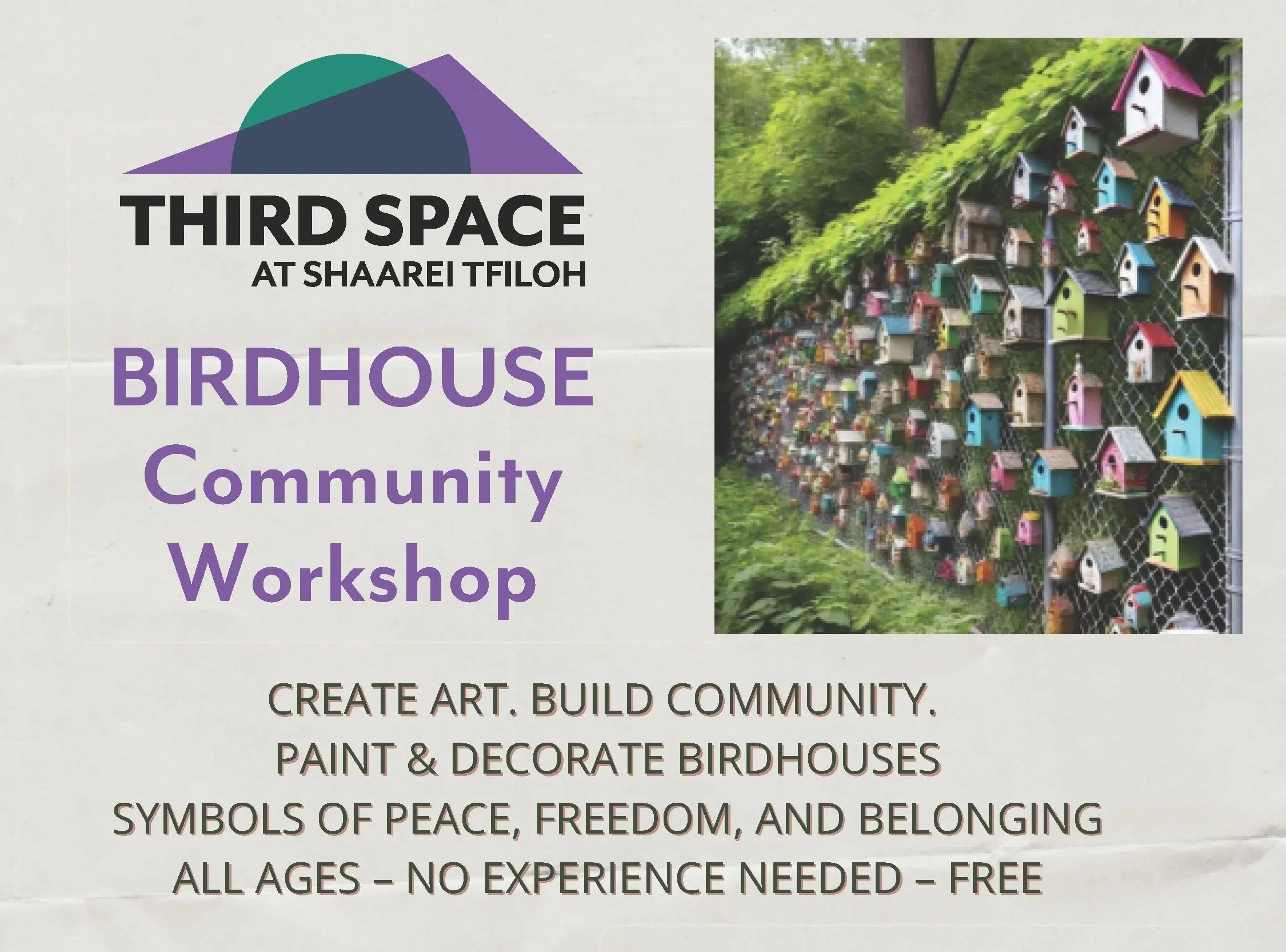 Birdhouse Community Workshop