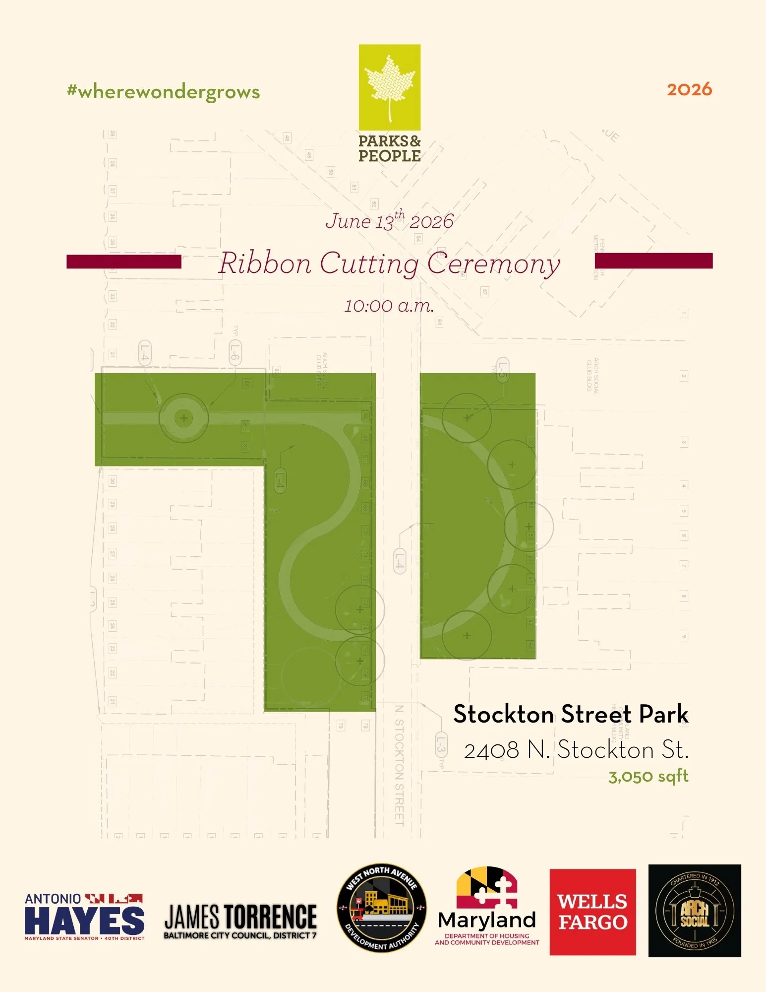 Stockton Street Park Ribbon Cutting Ceremony