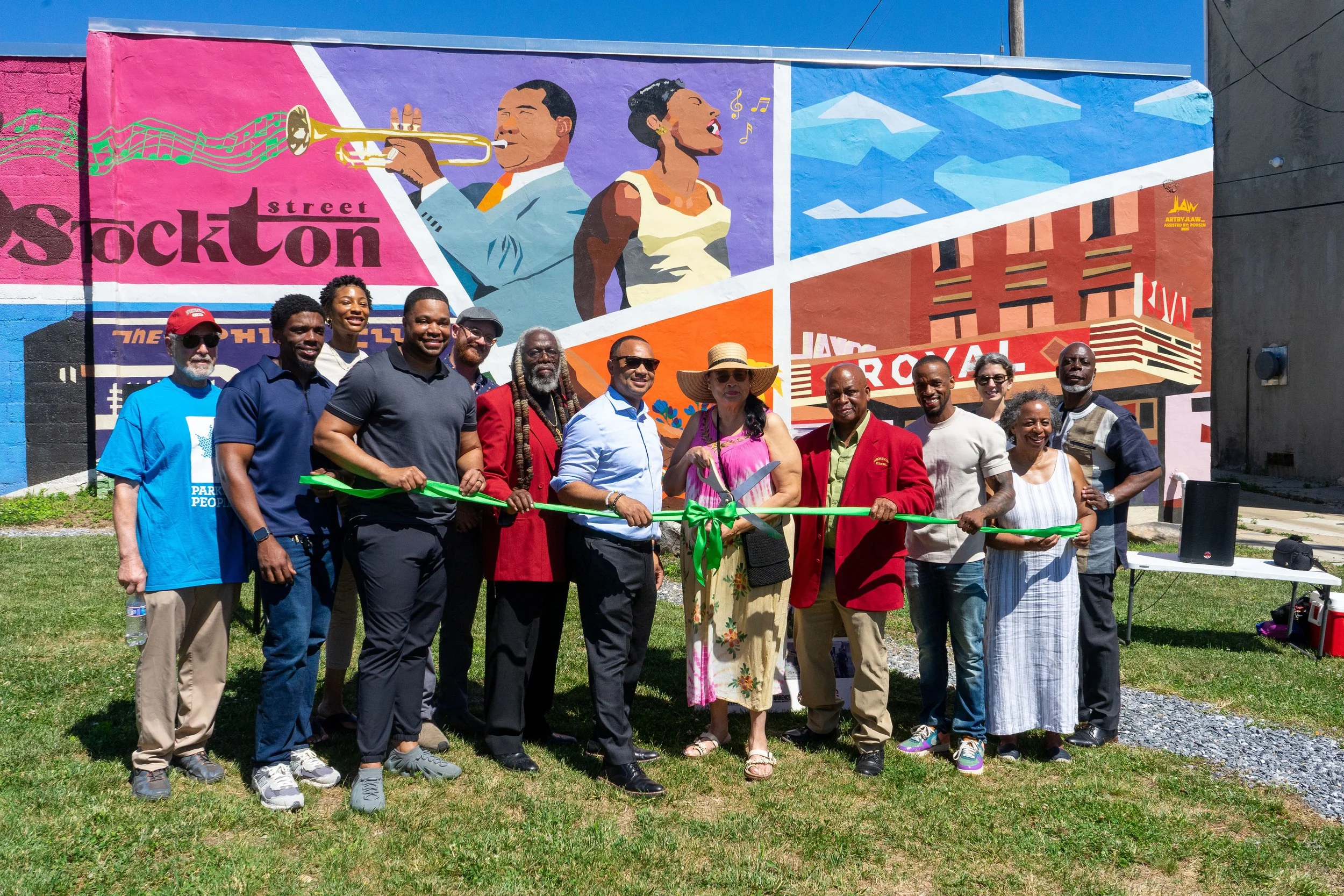 Parks &amp; People Cuts the Ribbon on transformative Penn North green space - Stockton Street Park